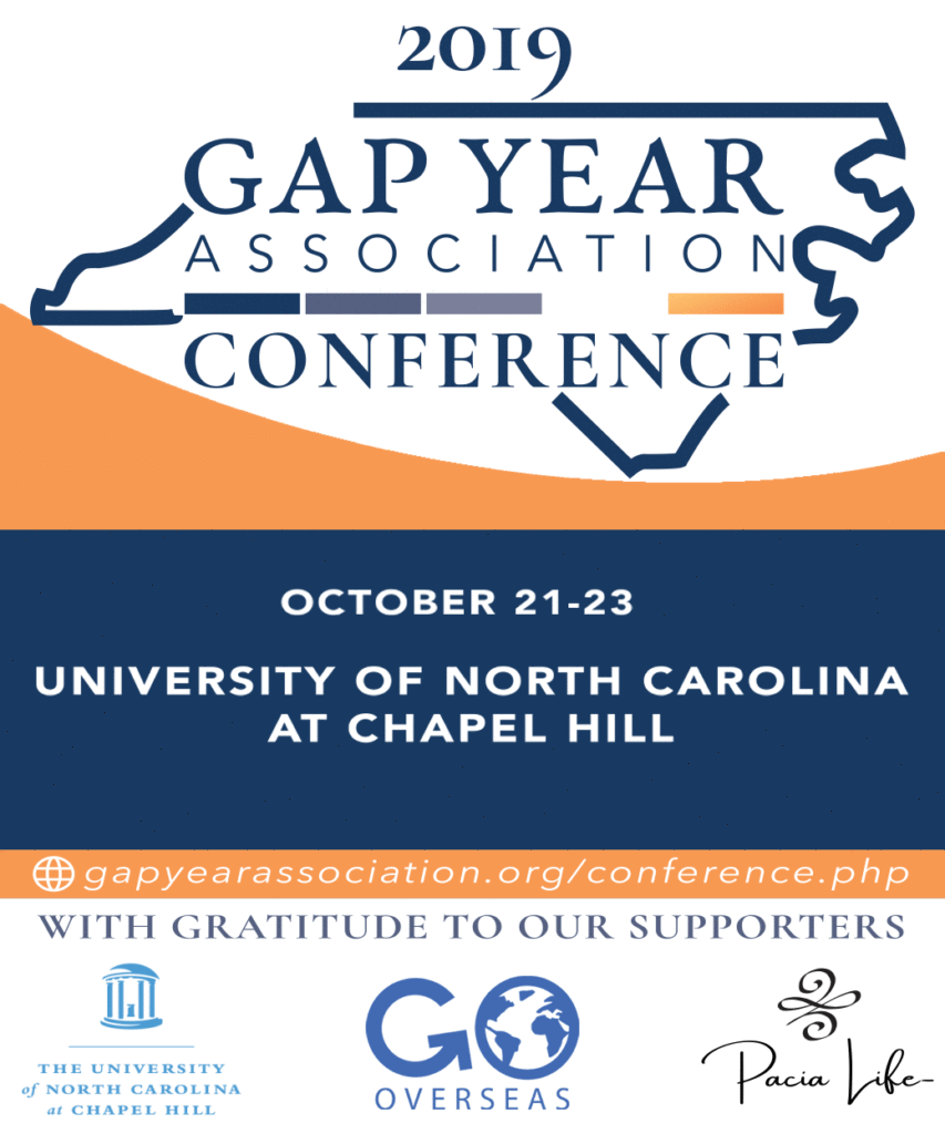 2019 Gap Year Conference